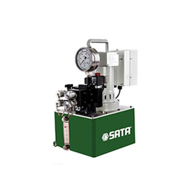 SATA 99030 bomba eléctrica de llave hidráulica de dos puertos (motor de escobillas)