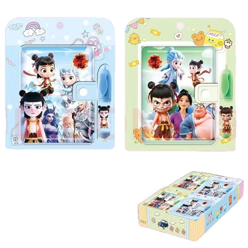 Nezha 2 Demon Boy Nao Sea Student Sanrio Juego de notas creativas alrededor de dibujos animados lindo libro de cuentas de mano portátil