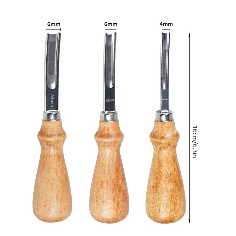 フランス式皮革工具皮彫皮芸牛革エッジ削り器革具広口手動エッジ削り器全シリーズ|undefined