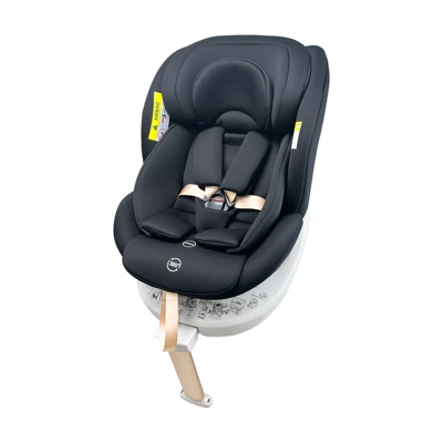 Car child safety seat Use, 360-Degree Rotating Space Capsule - black