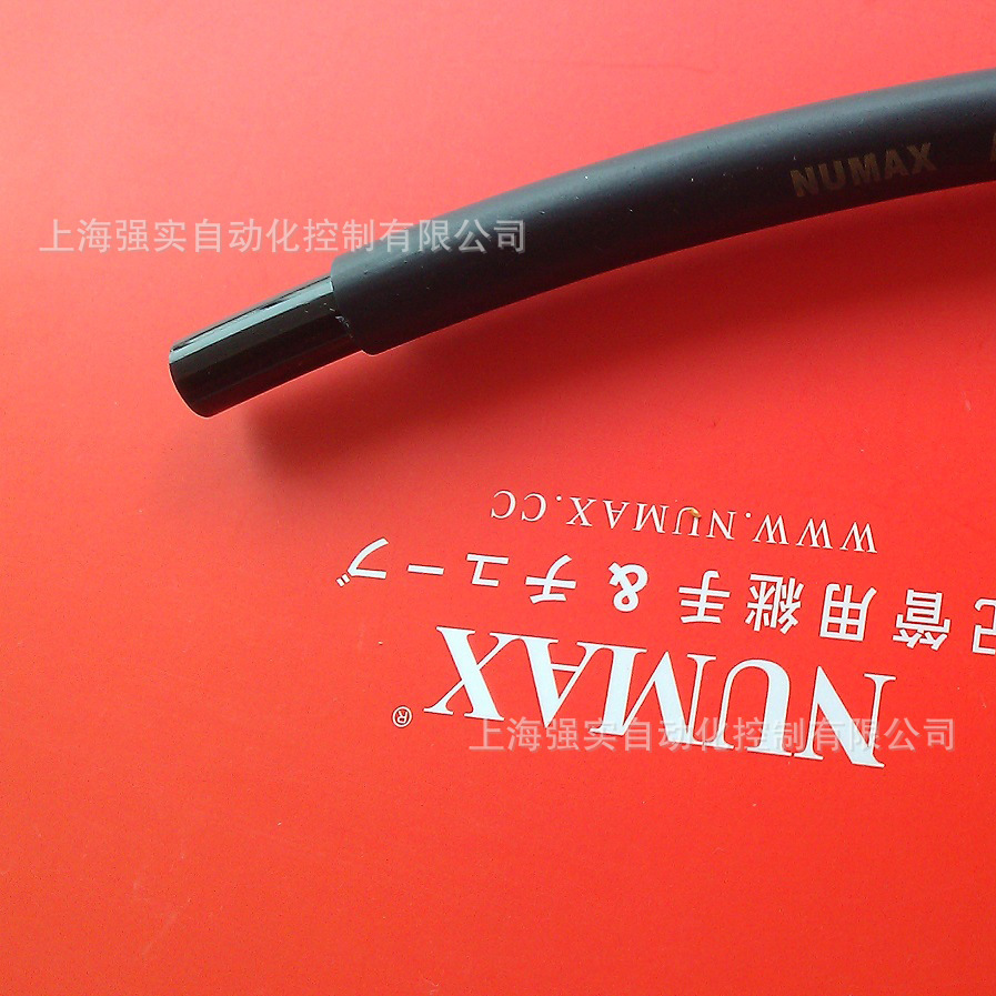 PU双层阻燃管6×4  NUMAX耐火气管 阻燃级PU气动软管黑色 红色