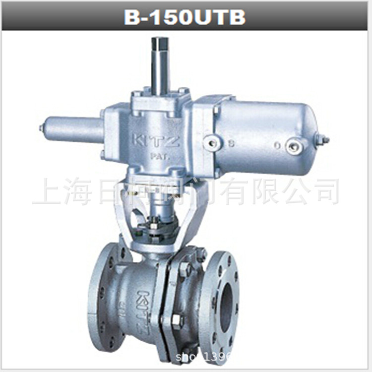 B-150UTB日本KITZ北泽气动球阀_B-150UTB开滋不锈钢气动法兰球阀
