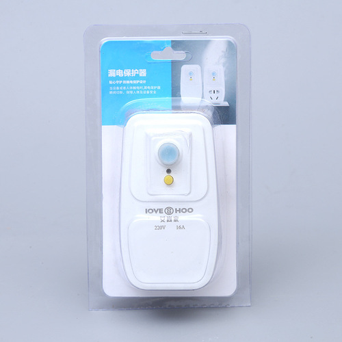 Leakage protection plug with 220V 10A electric heating tube for refrigerator, air conditioner, and water heater