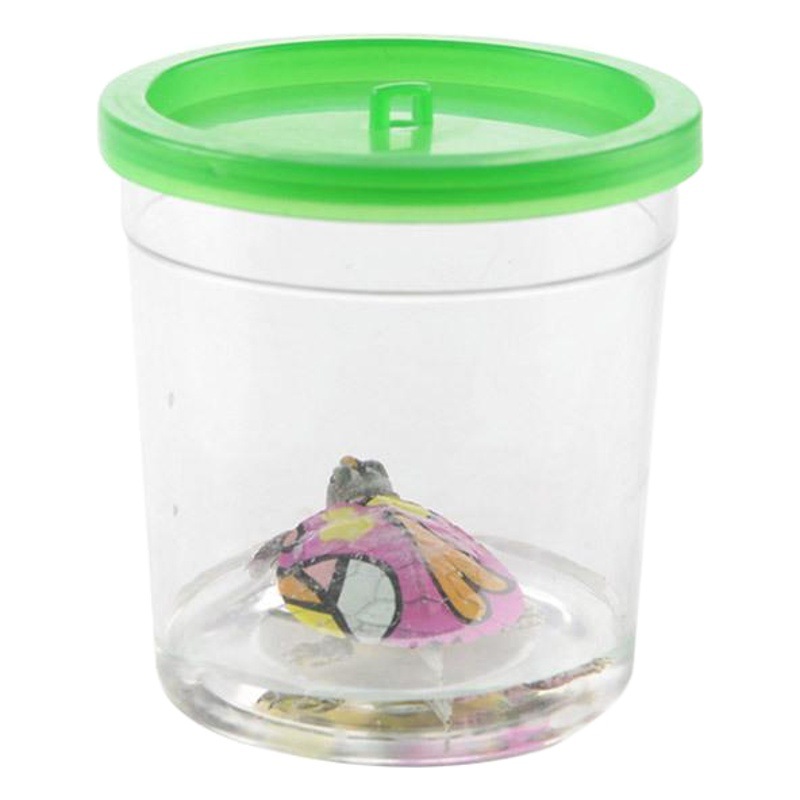 Juguete para niños con portátil Douyu taza de medusas taza al por mayor de insectos caja de peces pequeños caja de tortuga