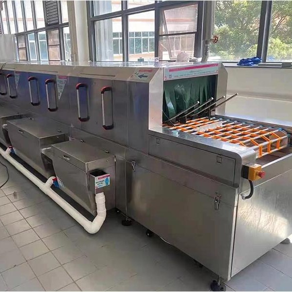 工业食品生产线周转箱清洗机高压喷淋清洗设备洗筐机智能清洗系统