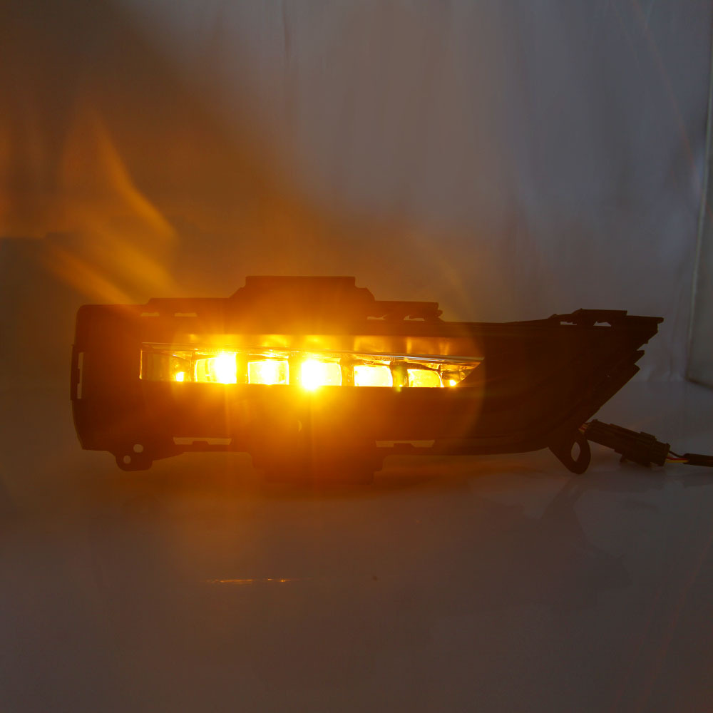 Adecuado para 19-20 Honda xrv LED luz diurna streamer luz de giro xrv luz diurna