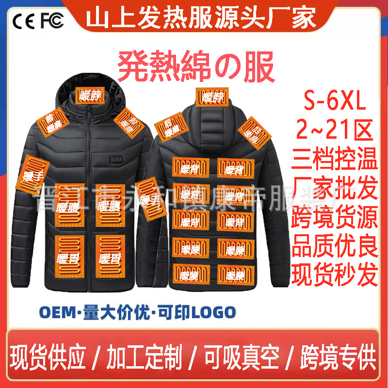 Nuevo tipo transfronterizo de ropa de algodón caliente de cuatro interruptores 21 zona ropa de algodón caliente Japón y Corea del Sur venta directa ropa de algodón caliente