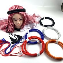 成人阿拉伯头箍现货穆斯林男头巾沙特阿拉伯阿联酋迪拜头箍厂家批