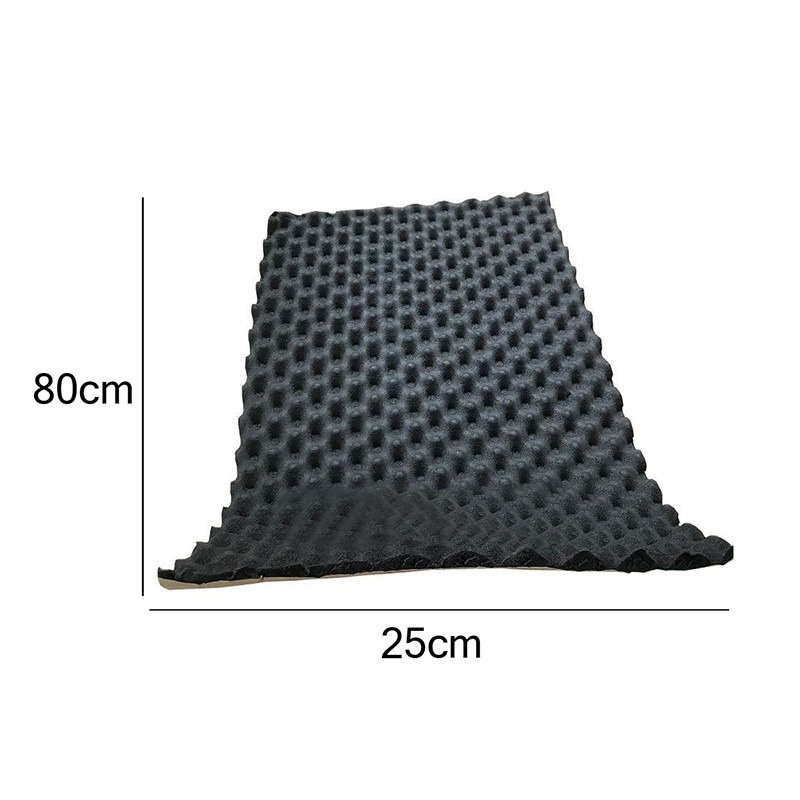 Cross-border hot selling universal car sound-absorbing cotton exterior decoration modified black sound insulation material heat insulation adhesive sound box Cotton