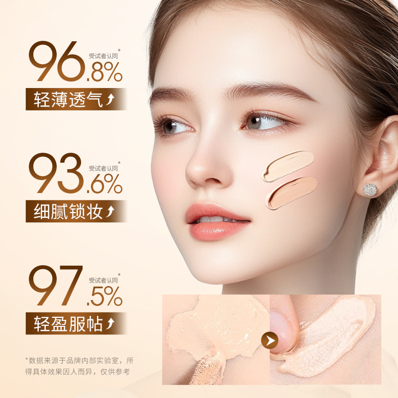 Color Nanna gel concealer maquillaje base líquido natural desnudo maquillaje modificar el tono de la piel mejora la piel base líquido al por mayor