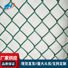 果园鱼塘隔离网包塑包胶勾花网菱形网涂塑钢丝包塑围网养殖围栏网