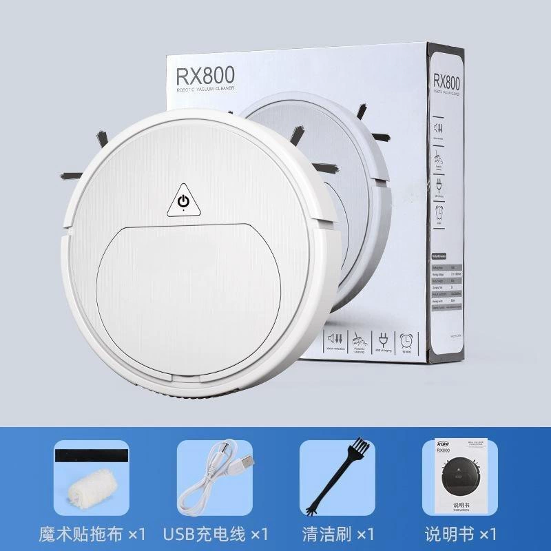 Cross-border household three-in-one sweeper, rechargeable smart sweeper, suction mop, small household appliances manufacturer wholesale sweeping robot