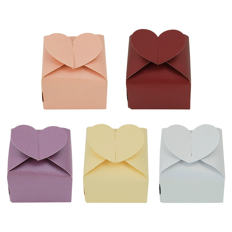 Трансграничная новая коробка для сахара креативная любовь на дне конфеты коробка из жемчужной бумаги в форме сердца коробка для свадебных конфет коробка оптом