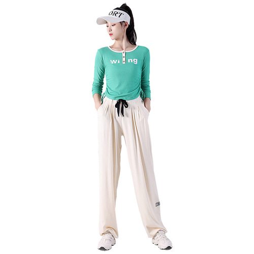 Square dance clothing, sports suit, Ecos fitness dance clothing, ghost step dance clothing, middle-aged and elderly dance clothing 2211