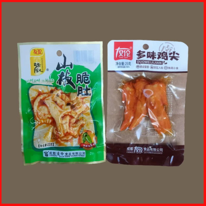 Наконечник Youlun с несколькими вкусами, 25 г/упак., хрустящий трип Sansho, 22 г/упак. (полная коробка по 200 упаковок, срок службы полки, 9 месяцев), закуски