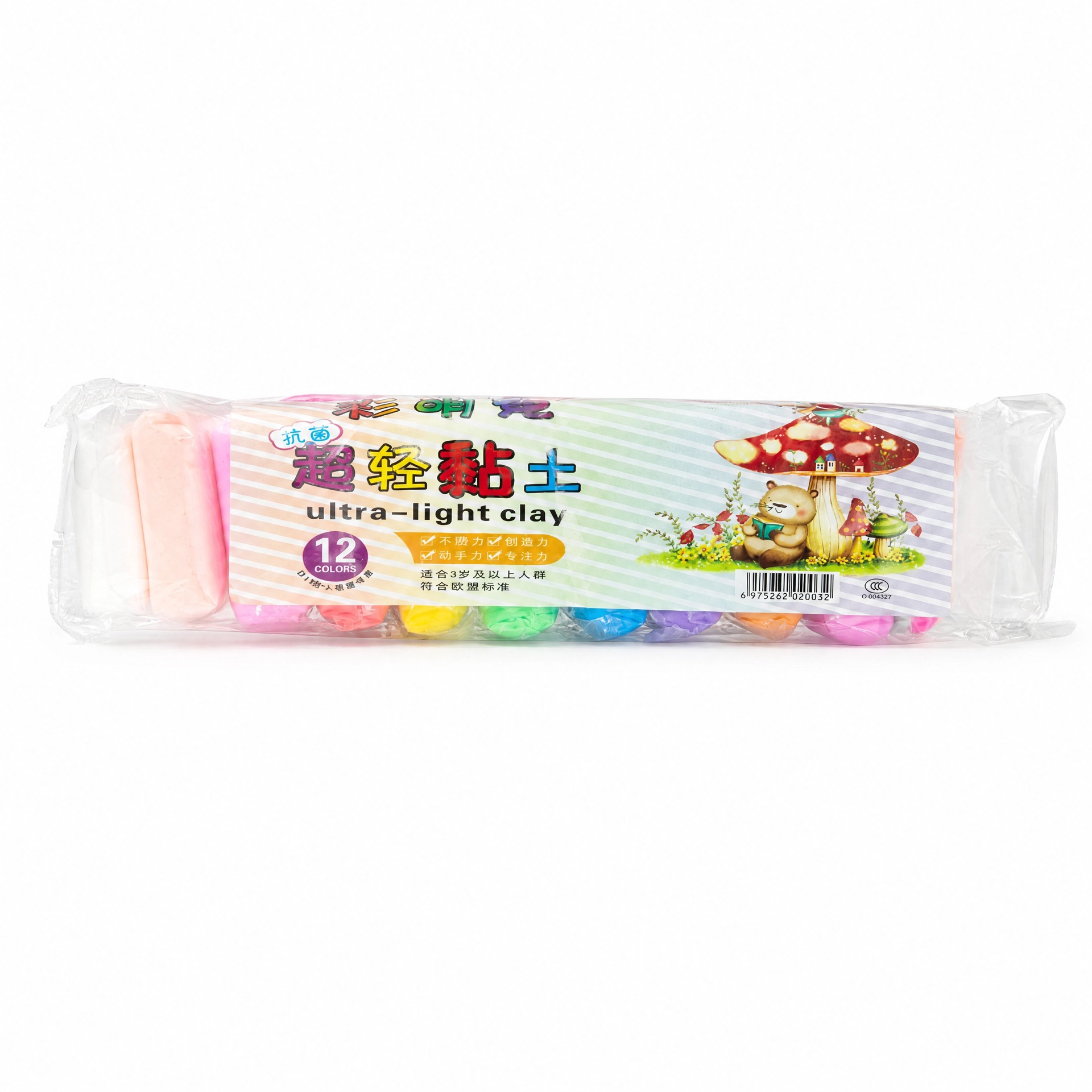 Bolsas de dulces de arcilla ultraligera de barro de barro de color 36 colores sin arena espacial cristal de arena de arcilla para niños juguetes de barro