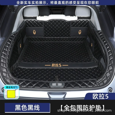 Trunk Mat Mat Full Surround, Specifically - pure-black-all-inclusive-112