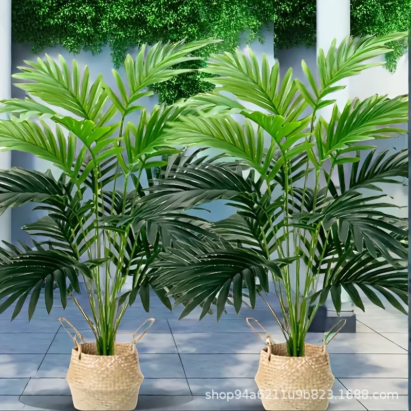 Desktop Scandinavian Turtle Leaf Loose-Tailed Sunflower Potted Decoration Ins Style Popular Ornaments Simulated Green Plants Finished Iron Leaves