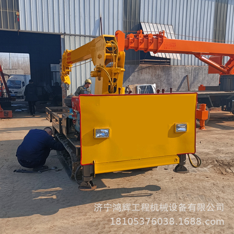 树苗苗圃履带随车吊 苗圃绿化履带吊树车 履带背树车厂家 价格