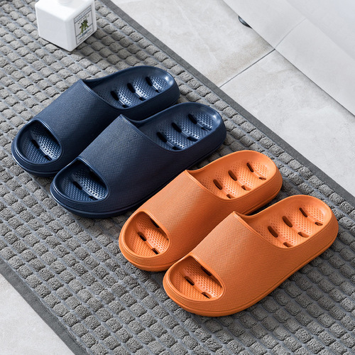 Hotel non-slip slippers for women summer home leaking slippers quick-drying hollow indoor bathroom bathing slippers for men