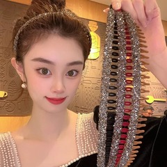 發箍女洗臉2024年新款頭箍女款高級感壓碎發發捆頭飾高顱頂發卡旅