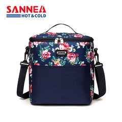 Sanneng's new thermal insulation bag, outdoor portable picnic lunch bag, student lunch box bag, cross-border cold insulation ice bag wholesale