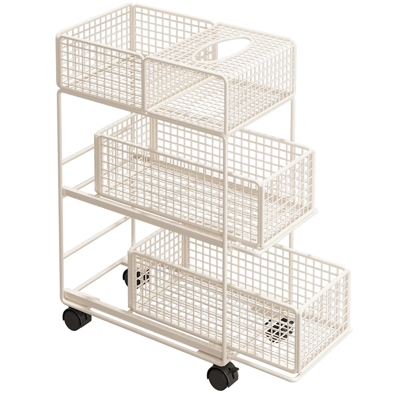Carrito Organizador de Baño de Hierro Móvil para Baño image 5