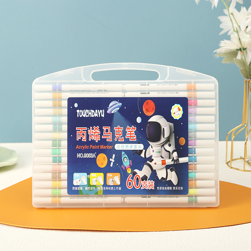 アクリルマーカーペン卸売子供のアート特別な水彩ペン防水手描き diy 洗えるアクリルペン|undefined