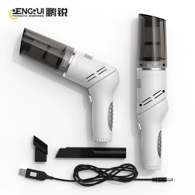 Tozsoranlar Strong Suction Car Vacuum Cleaner - white-wired-model