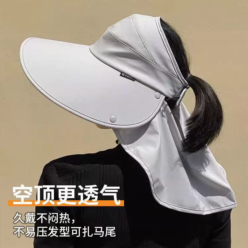 Temu transfronterizo sombrero protector solar para mujeres nuevo sombrero de sombrero