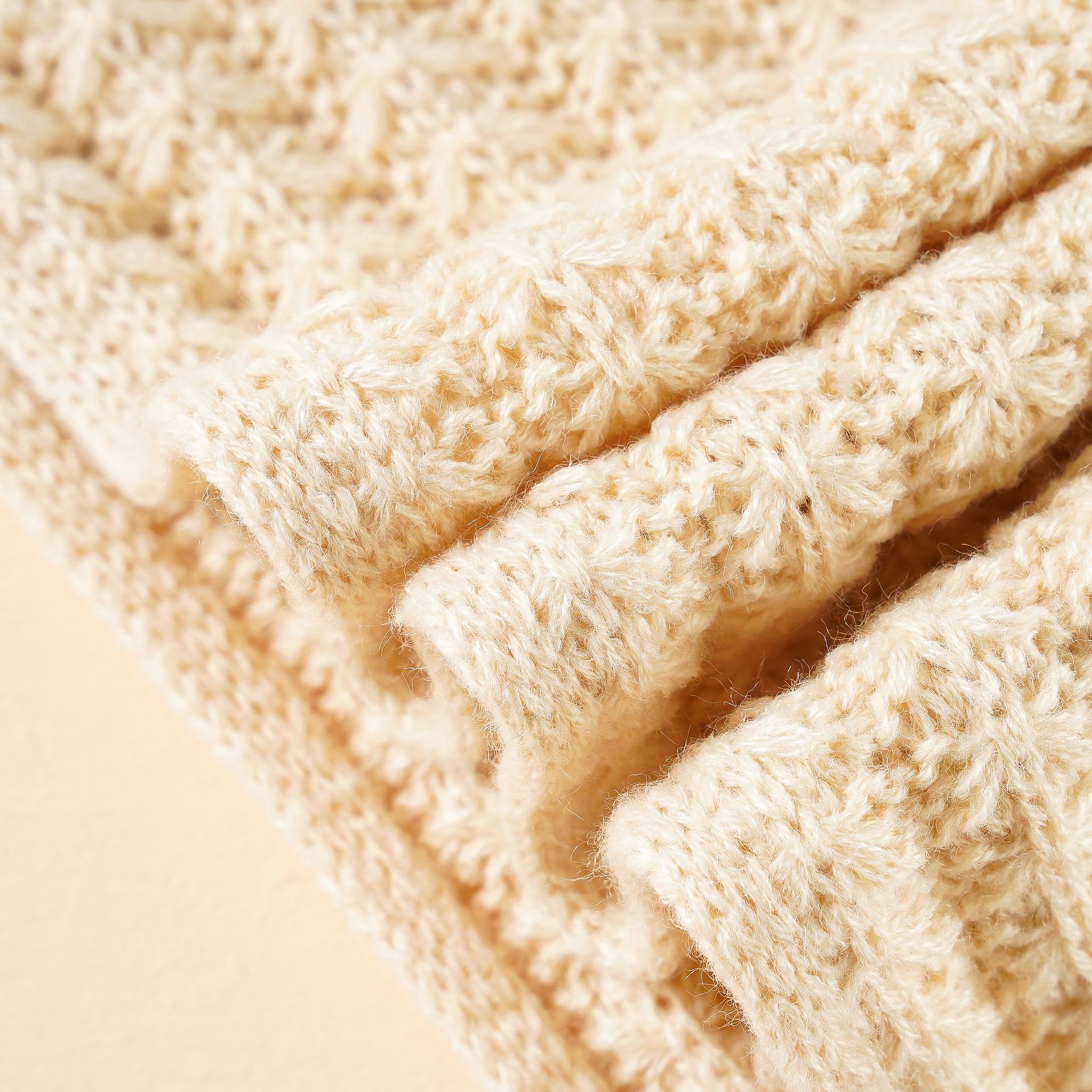 2021 nueva bufanda de lana de color puro para hombres y mujeres de invierno simple engrosada bufanda cálida de punto a juego