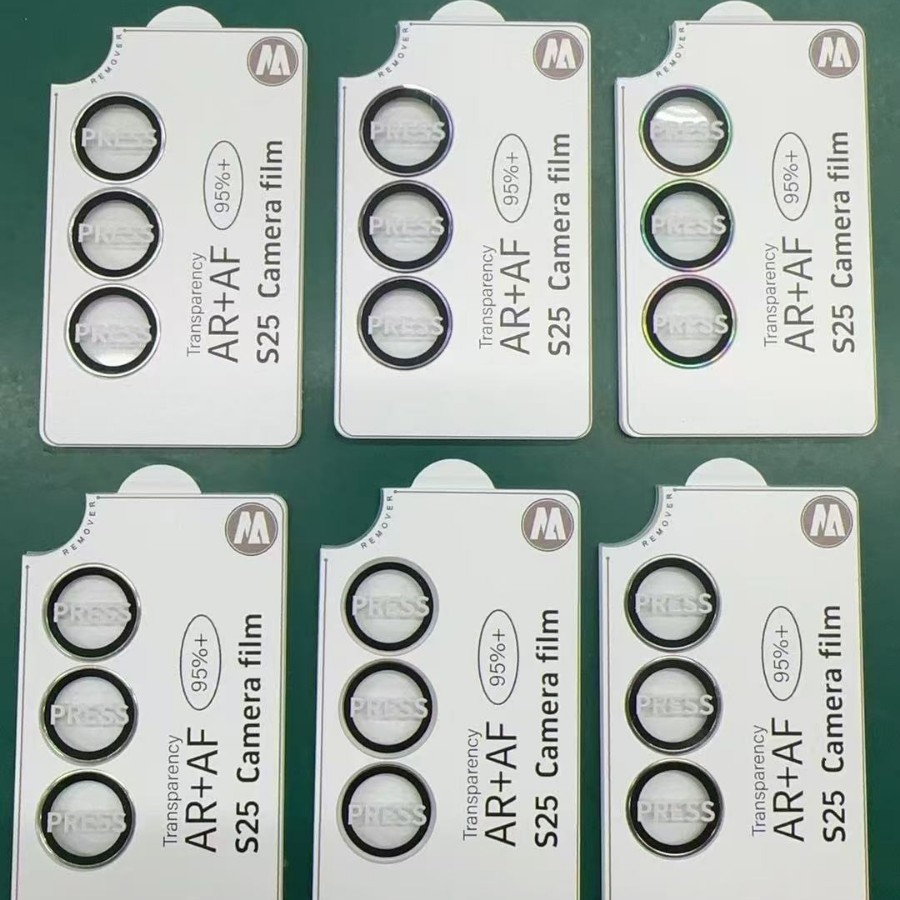 Aplicable a la película de lente Samsung S25ULTRA S25plus cámara AR transparencia AF recubrimiento AR recubrimiento
