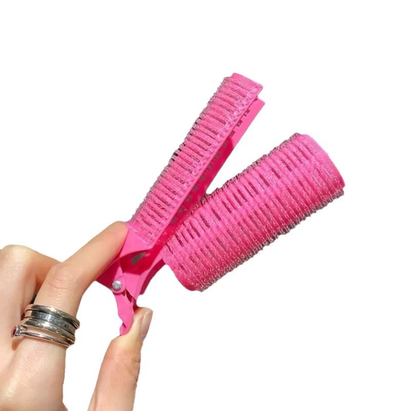 Curly bangs, self-adhesive hairgrip, adds volume