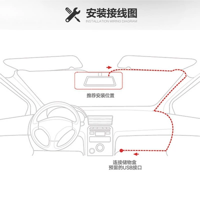 collision warning driving recorder 1080p – Driving recorder