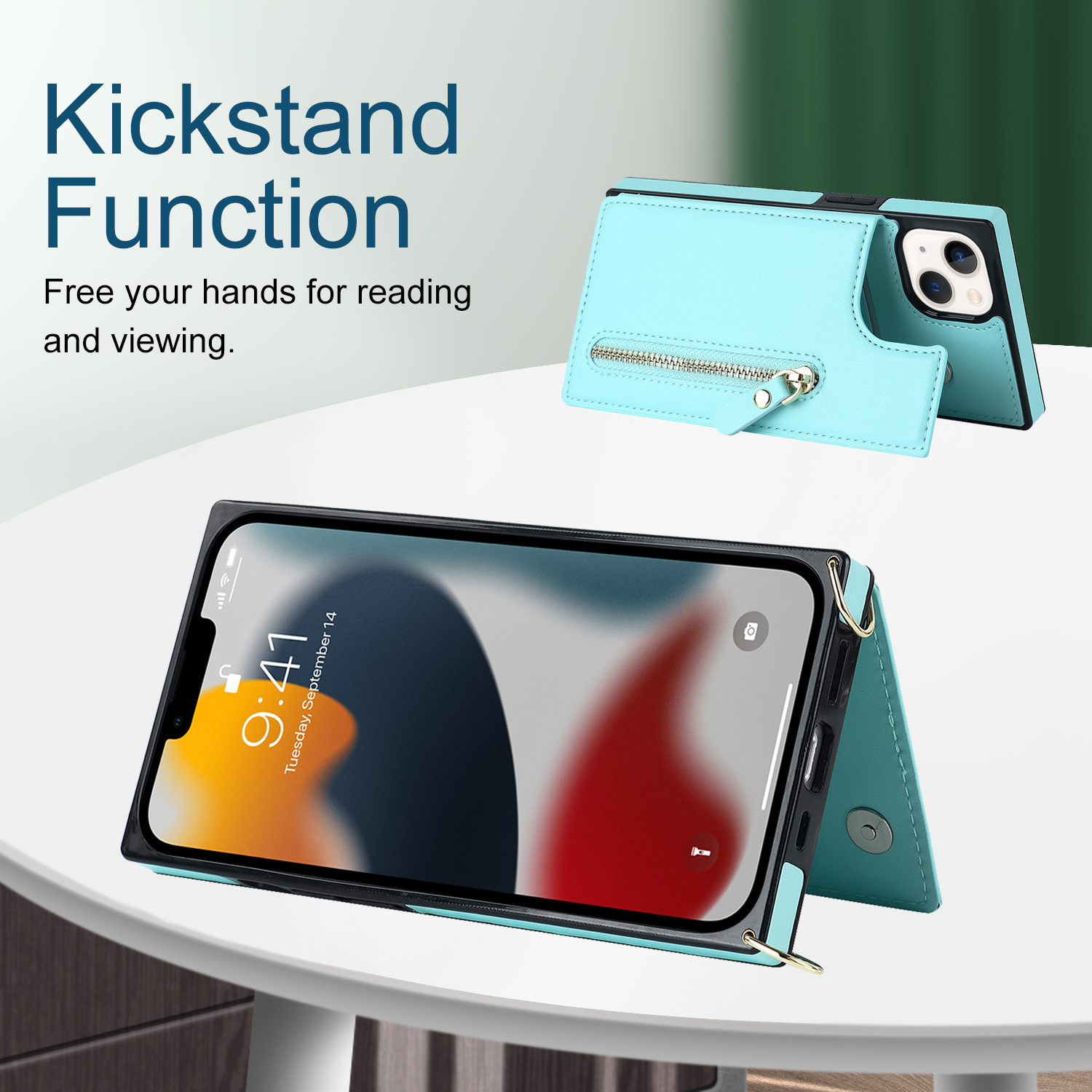 Handyhülle Aus Leder Für Iphone Pro Umhängetasche Mit Band_voghion.com