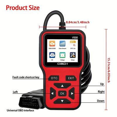 Detector Diagnostic Instrument Obd2: Other vehicle instruments