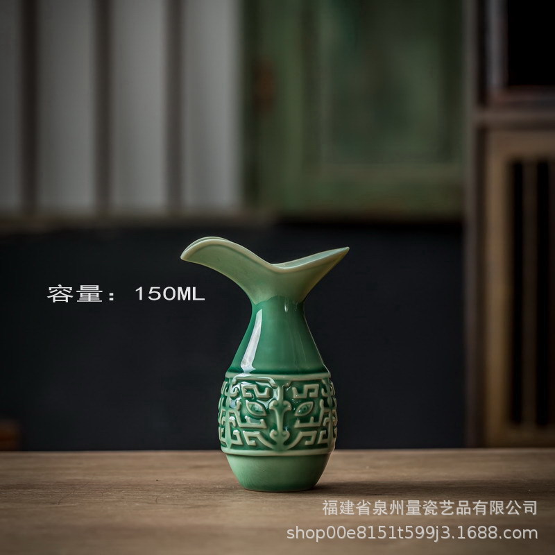 에메랄드그린 소형 와인분배기 150ML (안전포장)