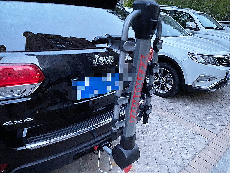 Ridge Bike Rack Mountain Bike Road Bike Trailer Hitch Universal Hanging Car Tilt Foldable