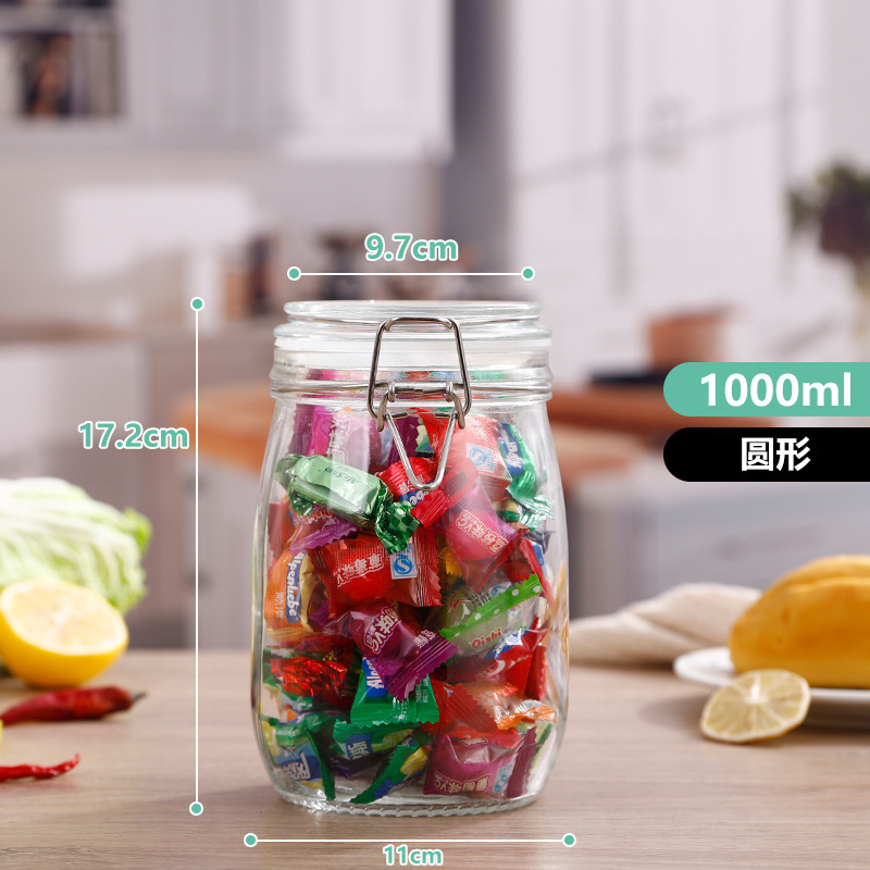 1000ML 라운드; 투명