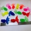 Children's realistic fishes for fishing, cognitive summer toy from soft rubber, early education