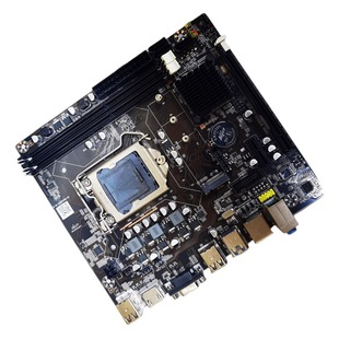 New B75 desktop computer motherboard 1155 pin M2 underground city moving brick DNF studio replacement H61 Gigabit
