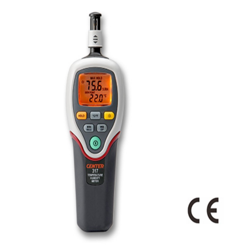 CENTER317温湿度计露点湿球温度测量群特CENTER-317温湿度仪