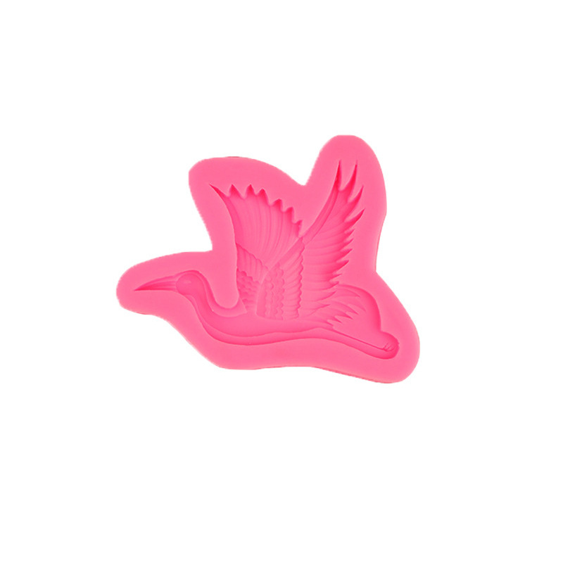 Baihe silicona fondant chocolate DIY molde animal pastel de hornear herramienta decoración adornos