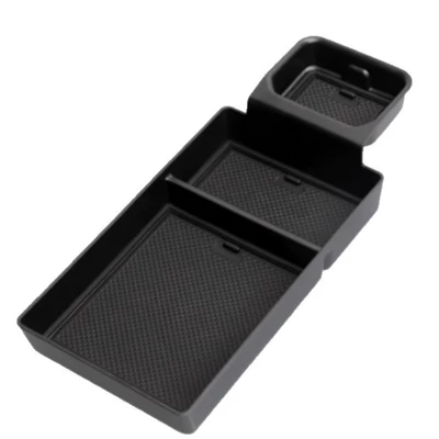 Center Console Compartment Organizer Modification | Car storage bag/box