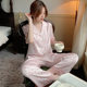 Summer short-sleeved pajamas women's court pajamas sweet princess fairy retro lace long-sleeved homewear