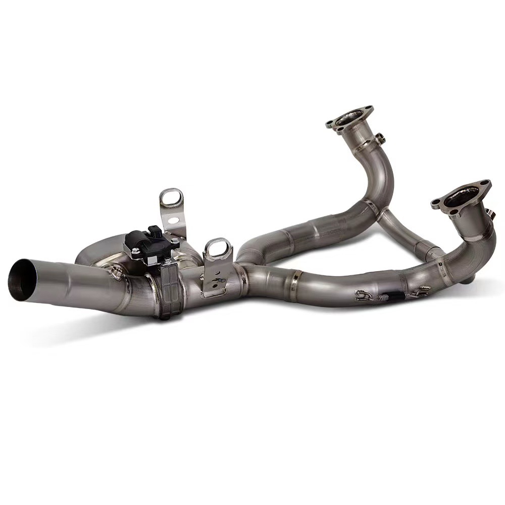 Suitable for BMW R1300 GS-ADV manual-automatic integrated valve titanium alloy front exhaust 60MM