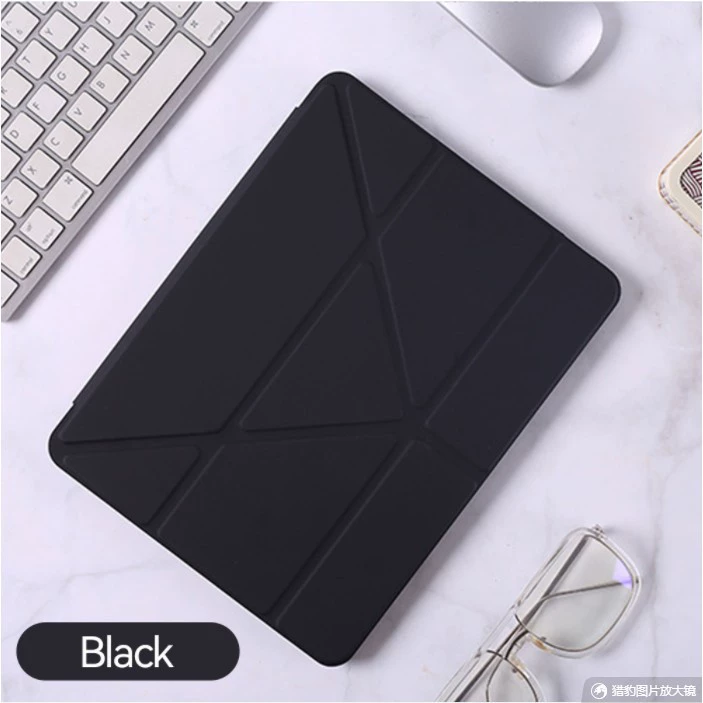 Применимый набор защитного набора iPad с защитной крышкой в форме буквы Y - складной трехкратный кожаный чехол Air45 для Pro11 с акриловым 10.2-дюймовым дисплеем