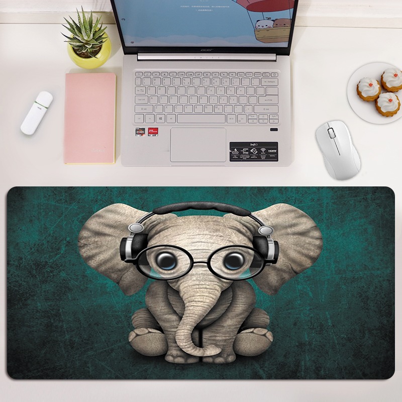 跨境电商大象鼠标垫来图定制鼠标垫mouse pad 滑鼠垫不找我你吃亏|ru