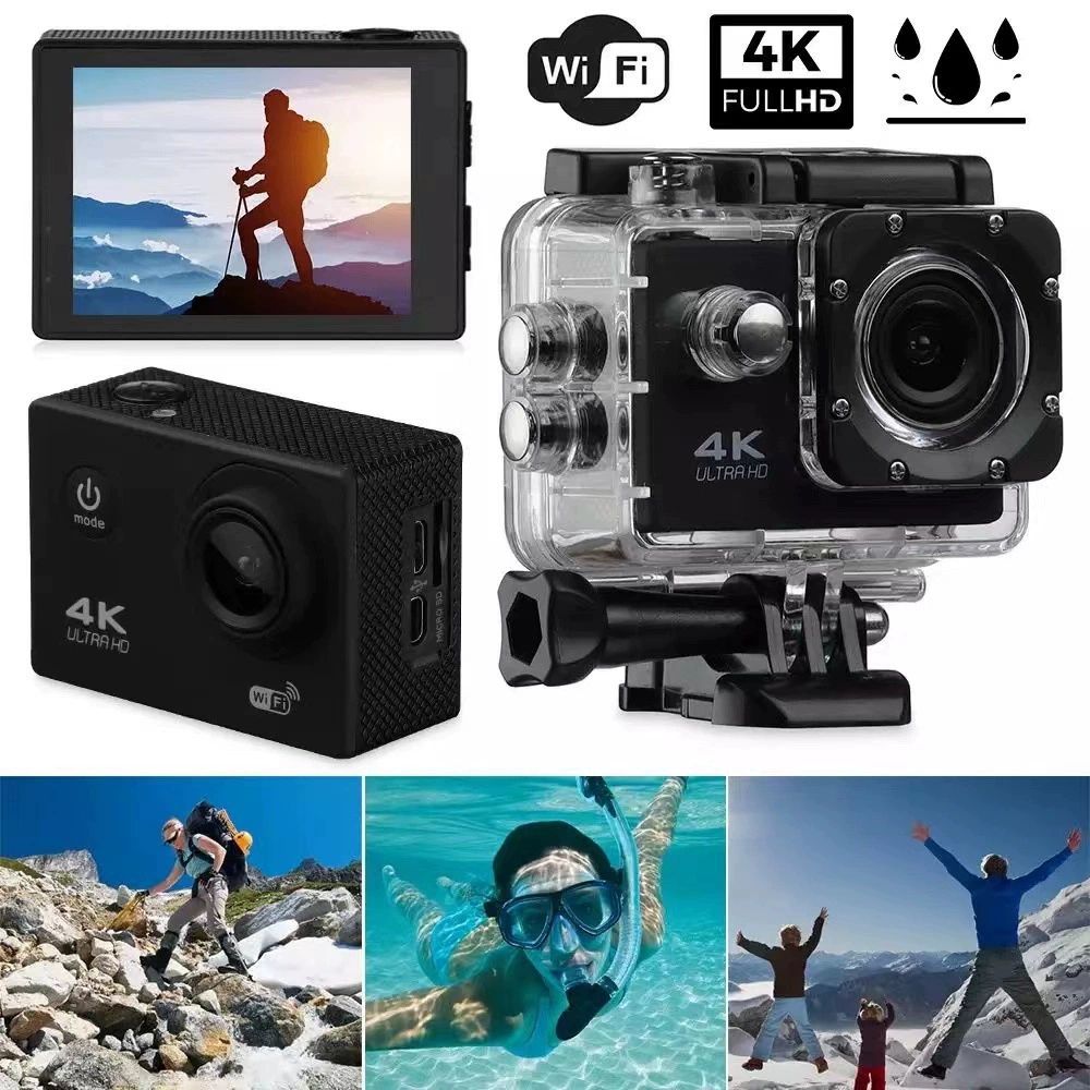 Кросс‑бордер спортивная камера 4K беспроводной WiFi спортивная камера лыжное восхождение серфинг водостойкий цифровой камера движения