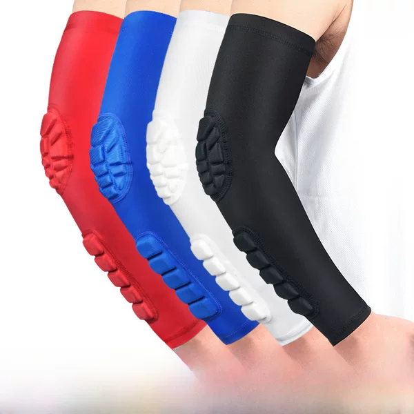 Sports elbow joint anti-collision compression arm guard sleeve outdoor basketball football badminton protector HB011